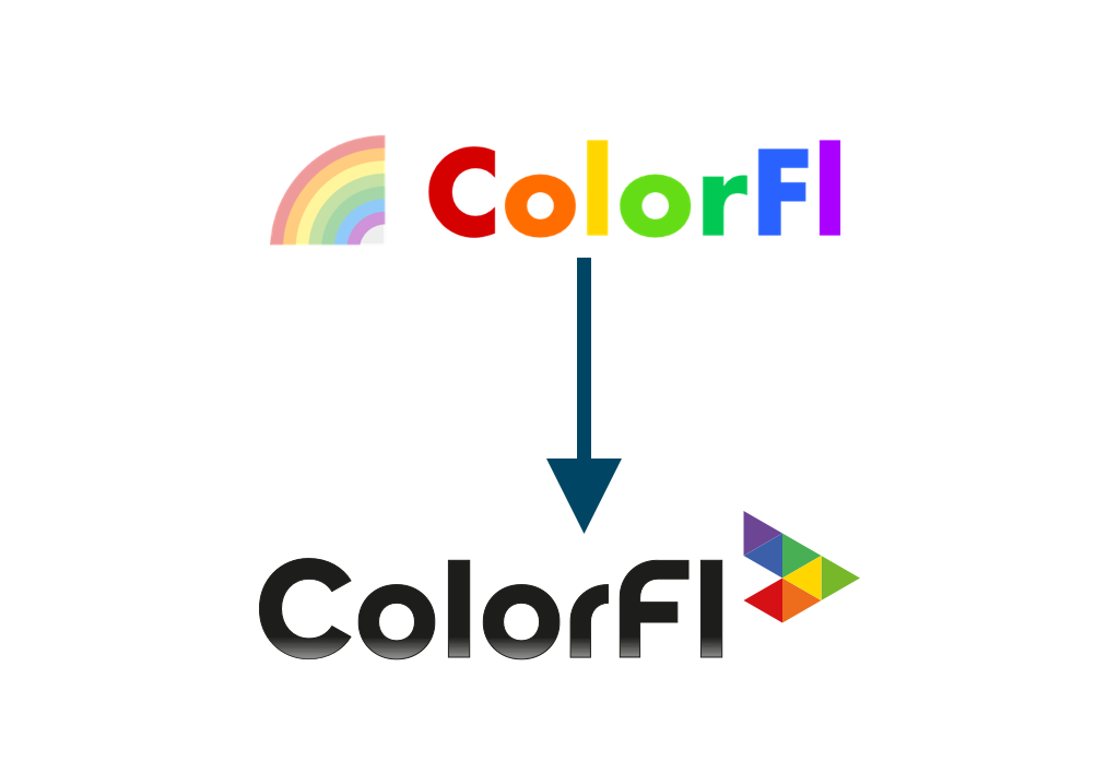 ColorFl新旧ロゴ